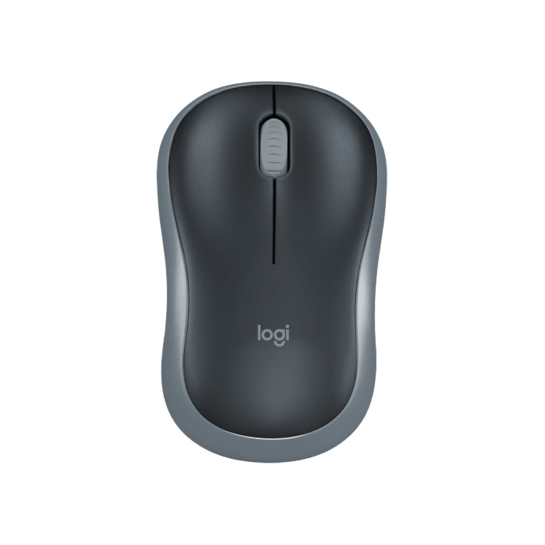 Logitech M185 Grey 910-002255 Compact Wireless Mouse - 097855074836