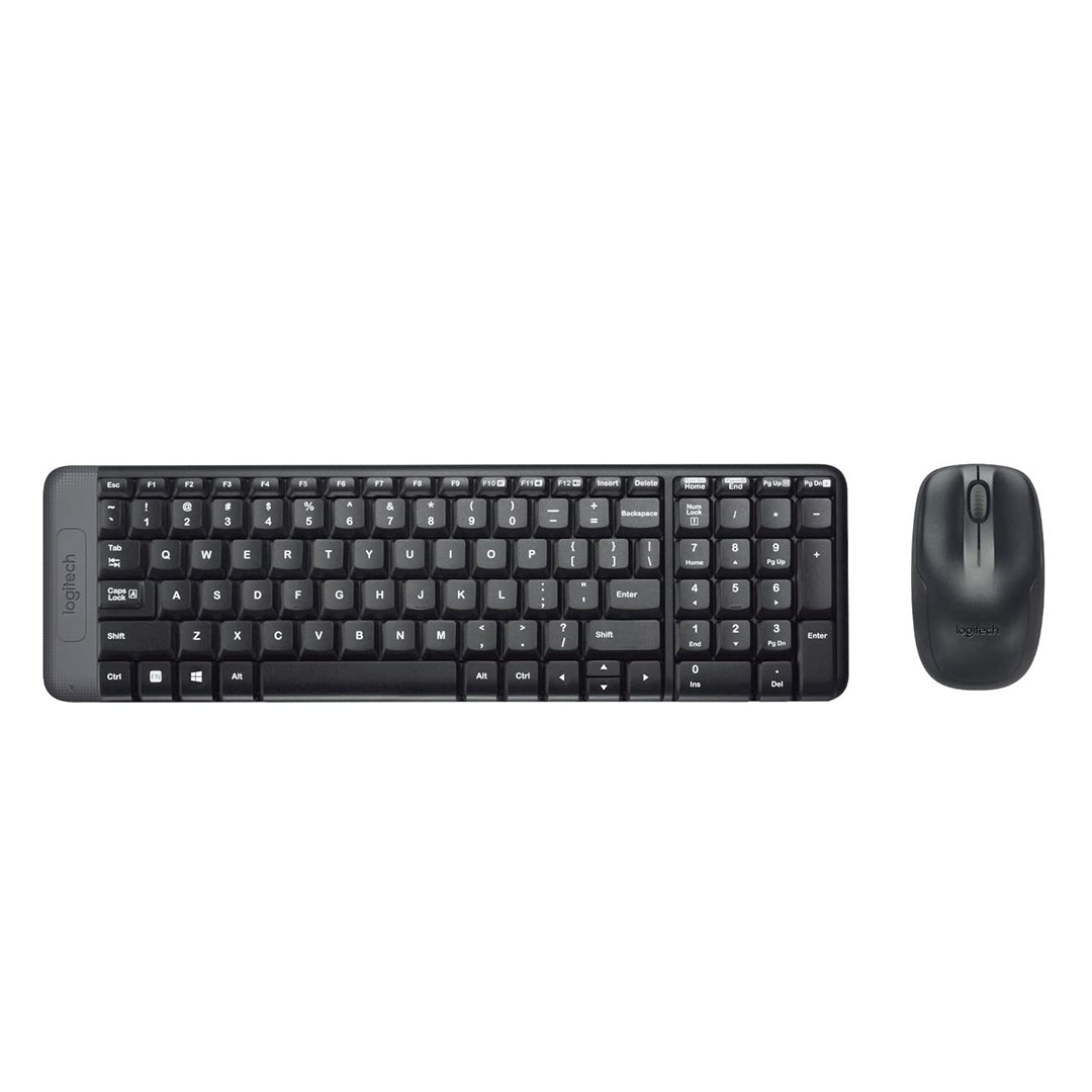 Logitech MK220 920-003168 Wireless keyboard and Mouse Combo - 097855077998