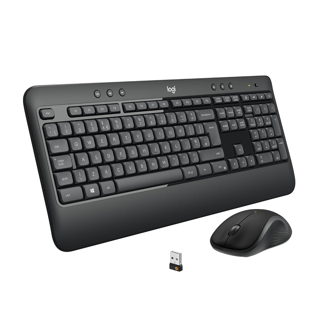 Logitech MK540 advanced wireless keyboard and mouse 920-008682 - Replacement for MK545 - 097855137302
