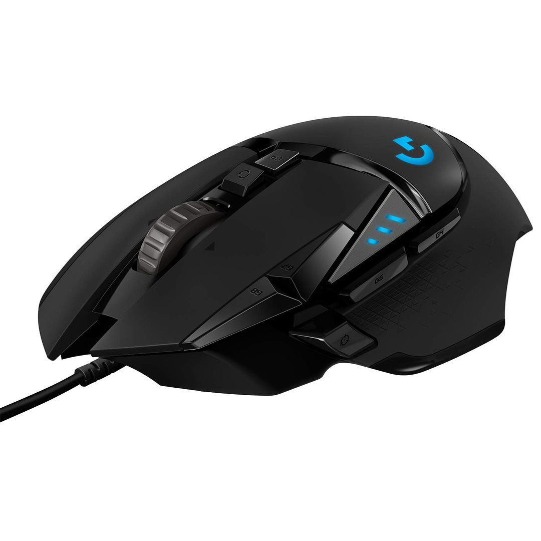Logitech G502 Hero Wired High Performance Gaming Mouse - 910-005469 -097855142009