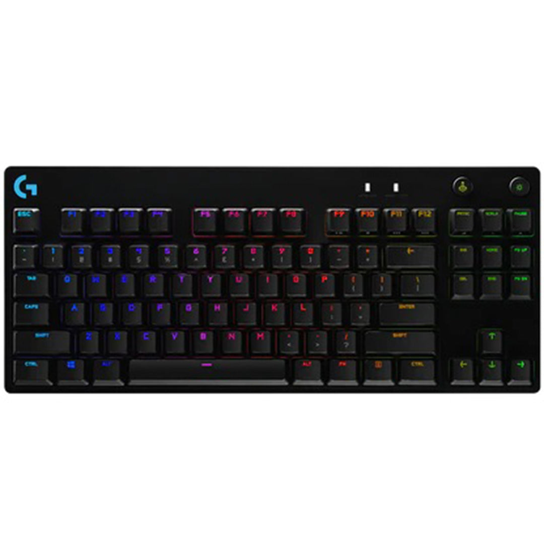 Logitech G Pro X Mechanical RGB Keyboard (GX-Blue Clicky) - 920-009239-097855149787
