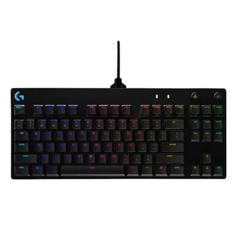 Logitech G Pro GX-Blue Clicky Mechanical Lightsync RGB Keyboard - 920-009396-097855151971