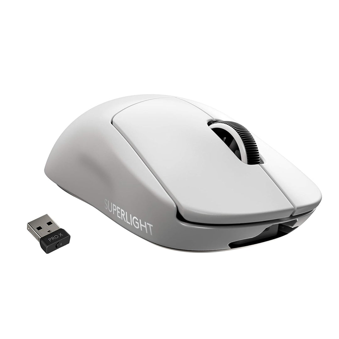Logitech G Pro X Superlight White Wireless Gaming Mouse - 910-005944 -097855159649