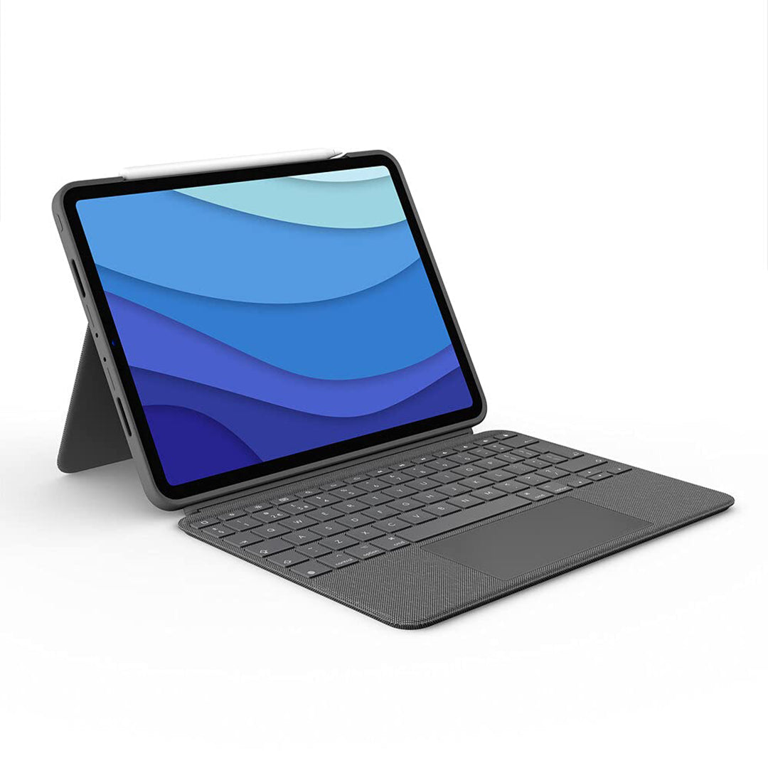 Logitech Combo Touch Backlit Keyboard Case with Trackpad for iPad Pro 11 inch (1st / 2nd / 3rd Gen) - 097855166241