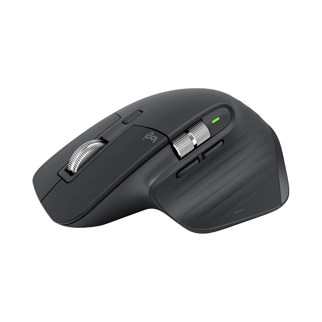 Logitech MX Master 3S Silent Wireless Mouse with Ultra-fast Scrolling, Ergo, 8K DPI, Track on Glass -097855175359