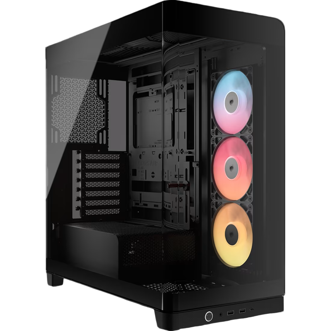 Corsair FRAME 4500X RS-R ARGB Panoramic Glass Mid-Tower PC Case - Black - CS-CC-9011314-WW