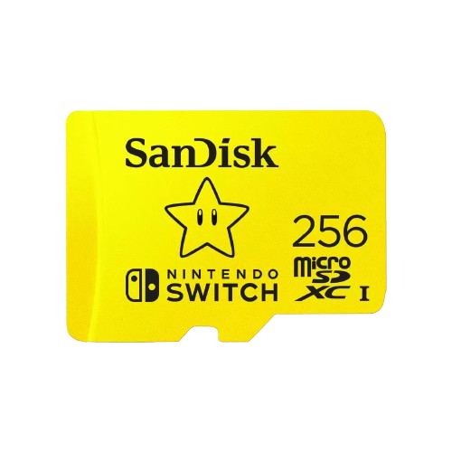 SanDisk and Nintendo Cobranded microSD Card SQXAO 256GB -619659188276
