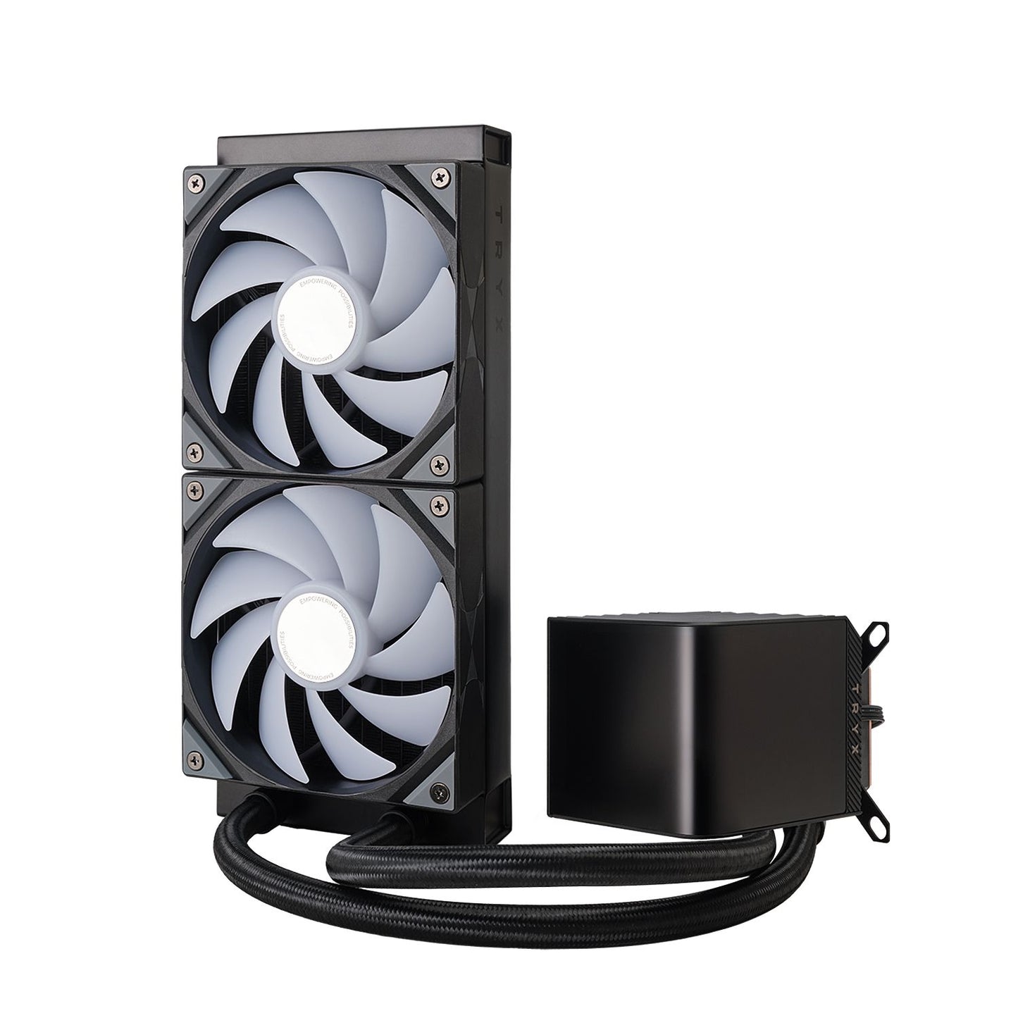 TRYX PANORAMA 240mm AIO LIQUID COOLER ARGB BLACK (6Y) - 850066255025