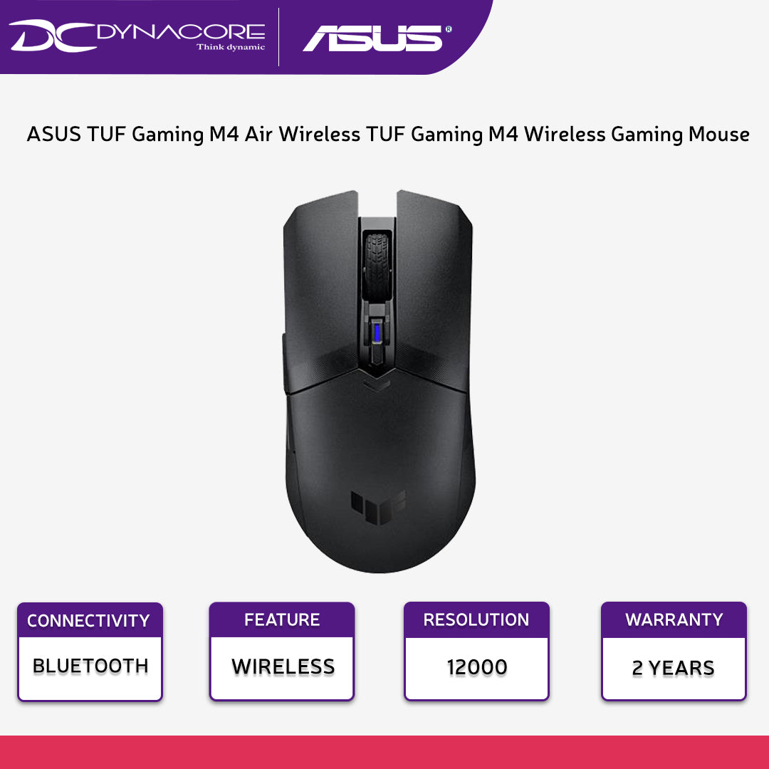 ASUS TUF Gaming M4 Wireless Gaming Mouse - 195553138376