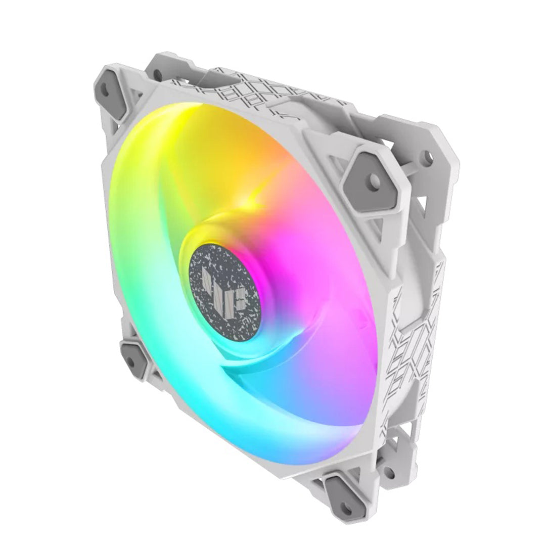 ASUS TUF GAMING TF120 WHITE ARGB FAN - 195553845397