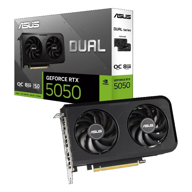 ASUS Dual GeForce RTX™ 5050 8GB GDDR6 OC Edition -199291178519
