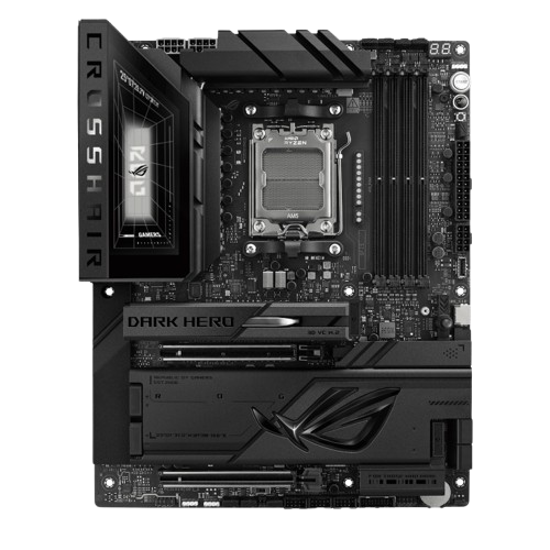 ASUS ROG CROSSHAIR X870E DARK HERO MOTHERBOARD & AMD Ryzen 9 9950X Desktop Processor - 4711636398688+100-000001277