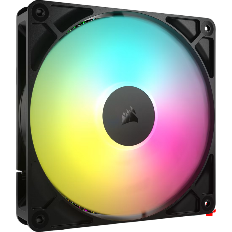 Corsair RS140 ARGB 140mm PWM Fan Single Pack - Black - 840006684145