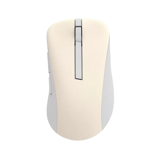 Asus Wireless Mouse MD102 2.4 GHz Bluetooth Mouse - Beige / White
