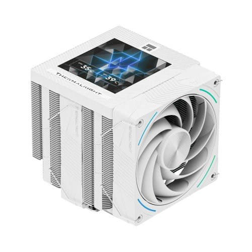 Thermalright Phantom Spirit 120 Vision SNOW White Air Cooler - 814256021692