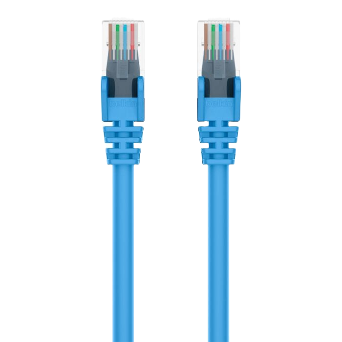 BELKIN CAT6 ETHERNET PATCH CABLE SNAGLESS RJ45 1M / 2M / 3M / 5M / 10M / 15M
