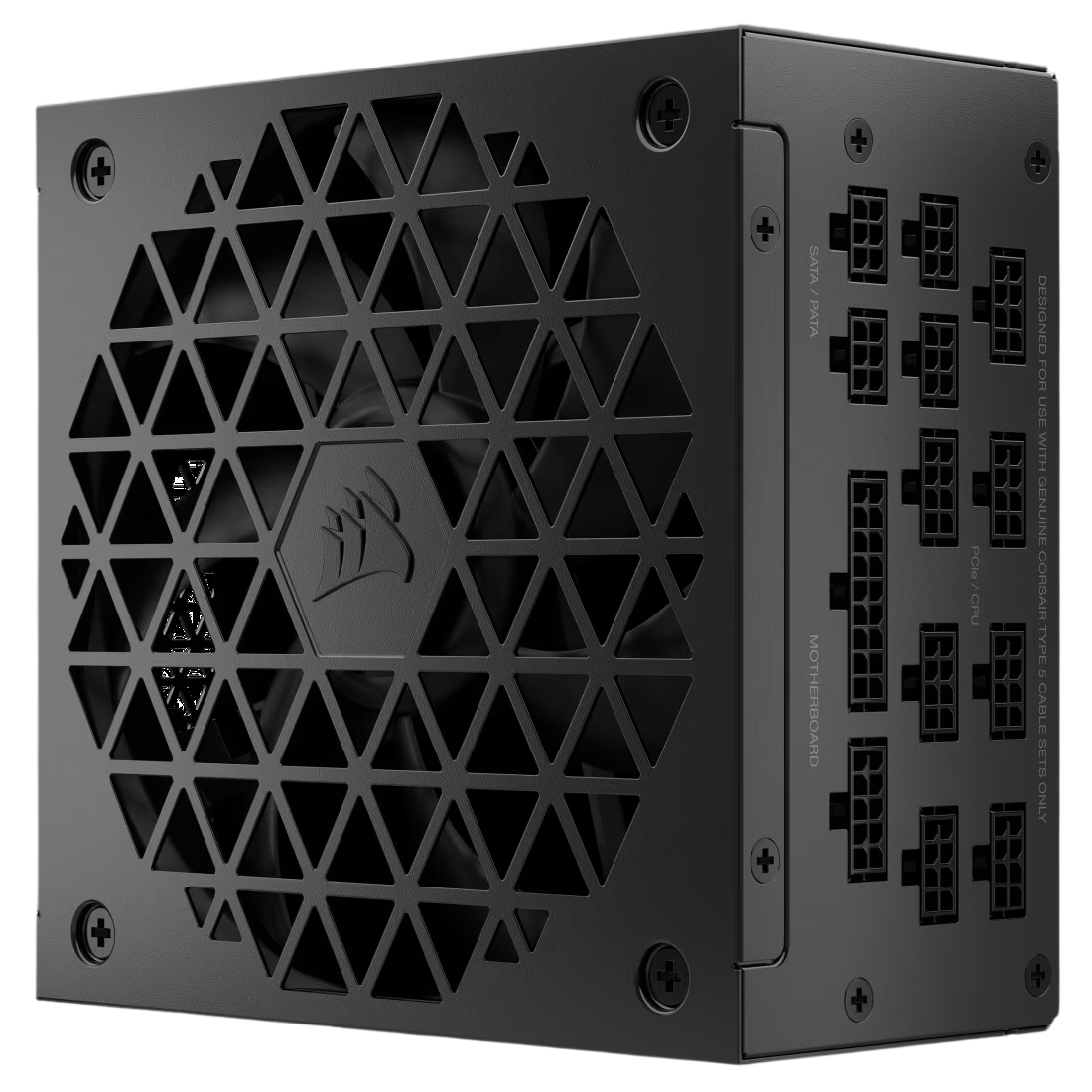 Corsair SF1000L Fully Modular Low-Noise SFX ATX 3.0 and PCIe 5.0 Compliant 80 Plus Gold Power Supply - 840006645740