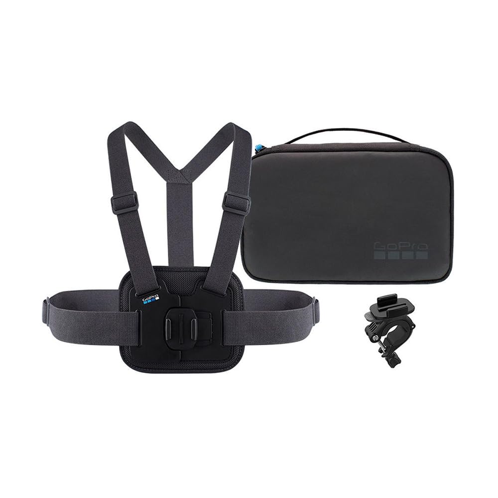 GOPRO SPORTS KIT Chesty + Handlebar / Seatpost / Pole Mount + Camera Case - AKTAC-001 - 818279023459