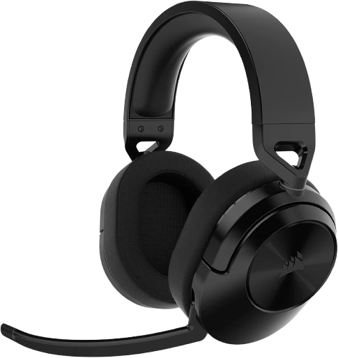 Corsair HS55 Wireless Core Lightweight Construction Gaming Headset Carbon - 840006663638