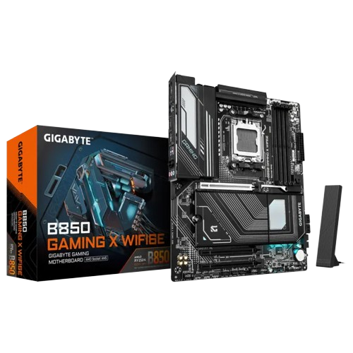 Gigabyte B850 GAMING X WIFI6E AM5 ATX DDR5 PCIe 5.0 USB-C Motherboard - 4719331866457