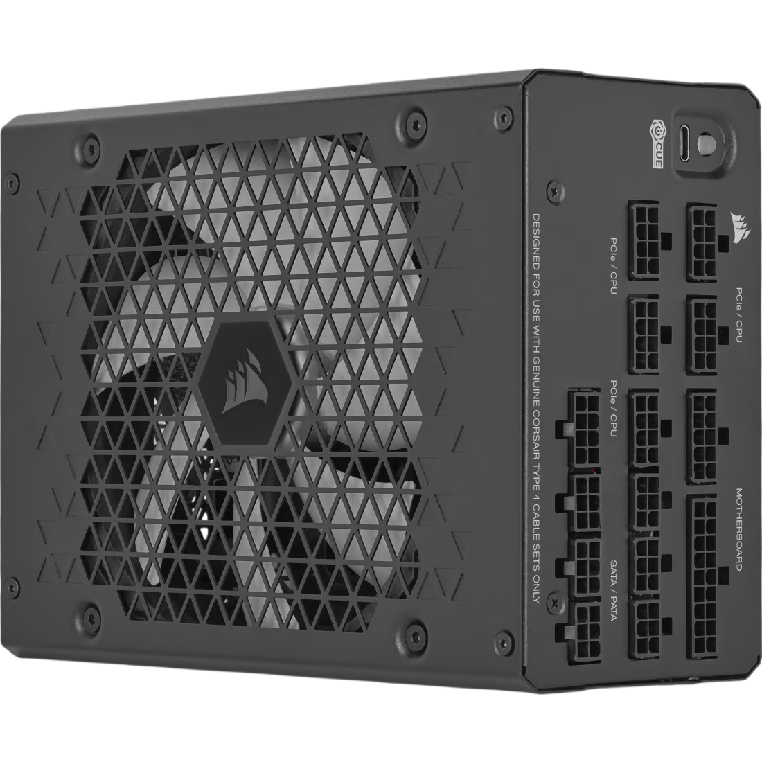Corsair HX1200i Fully Modular Ultra-Low Noise ATX 3.0 and PCIe 5.0 80 Plus Platinum Power Supply - CS-CP-9020281-UK