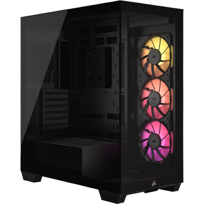 Corsair iCUE LINK 3500X RGB Tempered Glass Micro ATX - Black - CS-CC-9011280-WW