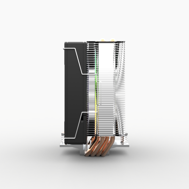 CRYORIG CR401 BLACK ARGB 200W TDP HEATSINK COOLER - 4719692701428