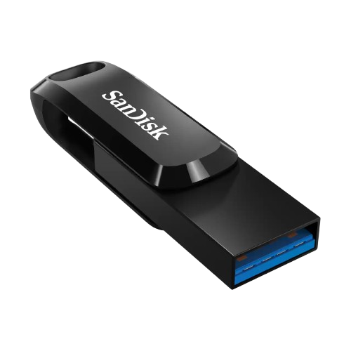 SanDisk Ultra® Dual Drive Go USB Type-C™ Flash Drive SDDDC3 128GB - Black - 619659177201
