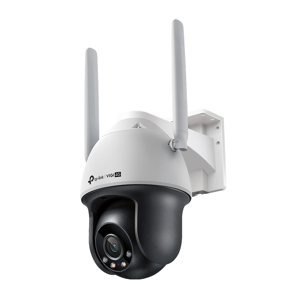 TP-Link VIGI C540-4G 4MP Outdoor Full-Color 4G Pan Tilt Network Camera - 4895252504910