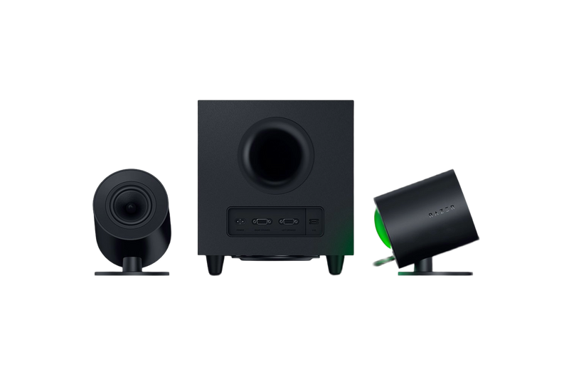 Razer Nommo V2 2.1 / V2 X 2.0 Full-Range PC Gaming Speakers - 8887910060292,8887910060469
