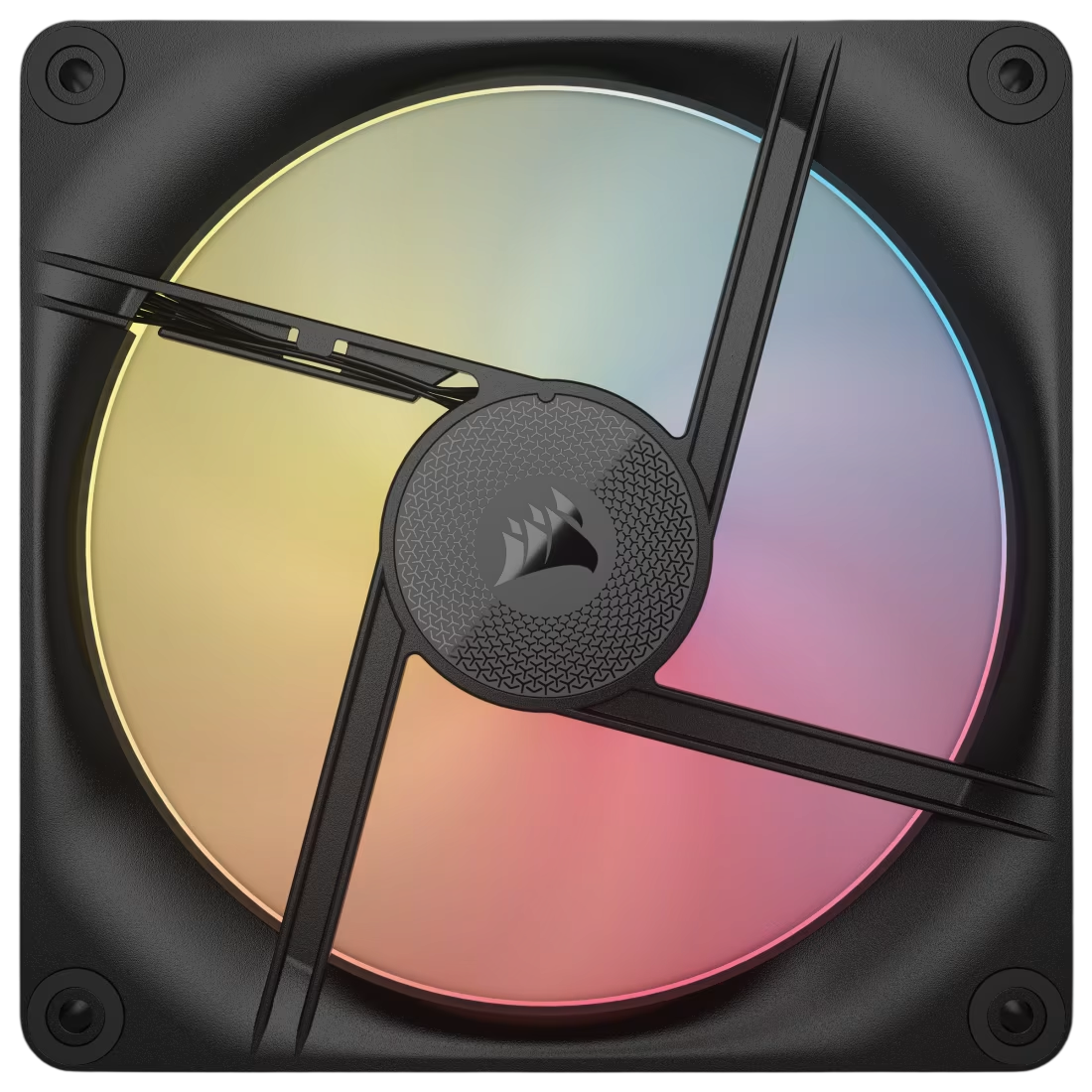 Corsair iCUE LINK LX140-R RGB 140mm PWM Reverse Fan Single Pack - Black - 840006688709