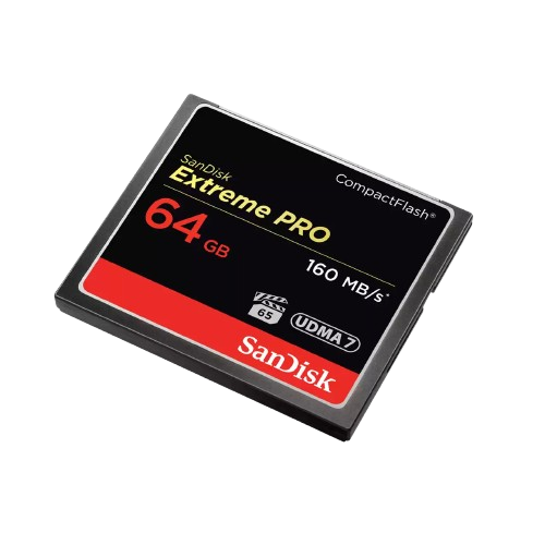 SanDisk Extreme Pro CompactFlash Memory Card CFXPS 64GB - 619659102463
