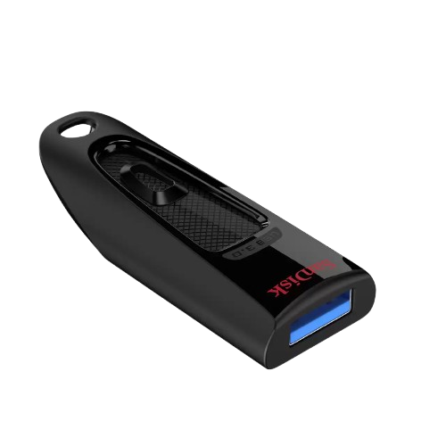 SanDisk Ultra USB 3.0 Flash Drive CZ48 128GB - BLACK - 619659113568