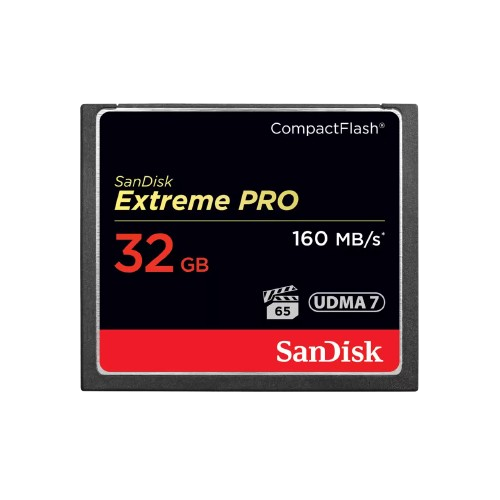 SanDisk Extreme Pro CompactFlash Memory Card CFXPS 32GB - 619659102432
