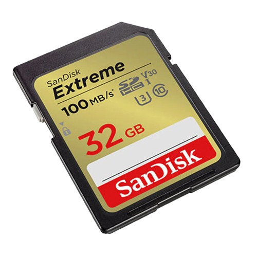 SanDisk Extreme microSD Card SDXVT 32GB - 619659188924