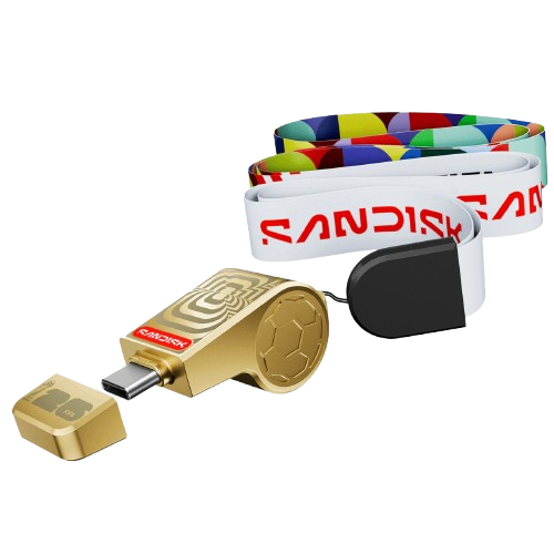 SanDisk USB-C Flash Drive FIFA World Cup 2026 128GB - Gold Edition - 619659226787