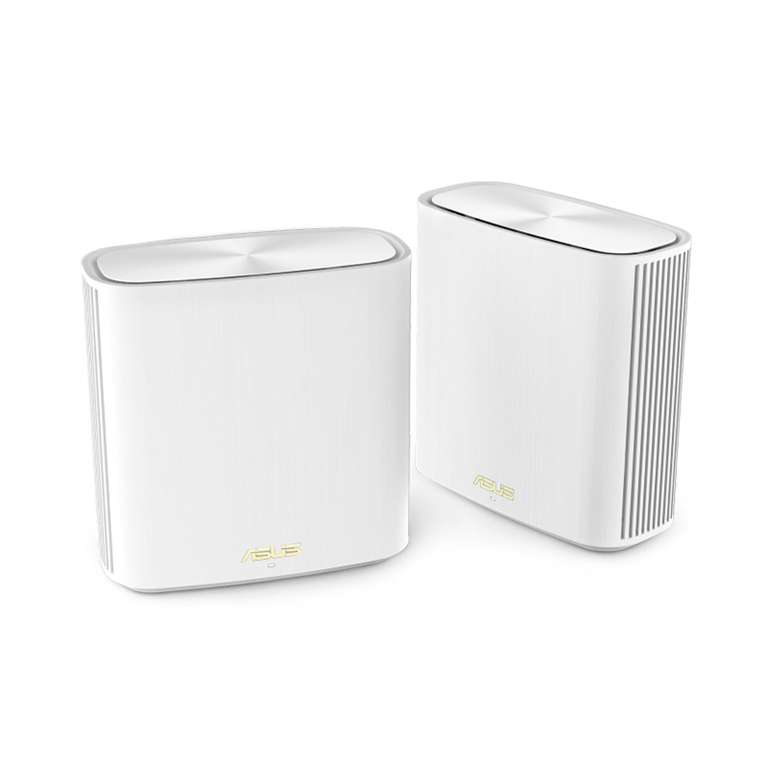 ASUS ZenWiFi XD6 AX5400 Whole-Home Dual-Band Mesh WiFi 6 System – Coverage up to 5,400 Sq. ft. / 4+ rooms, easy setup, life-time free network security & parental controls -4711081061328
