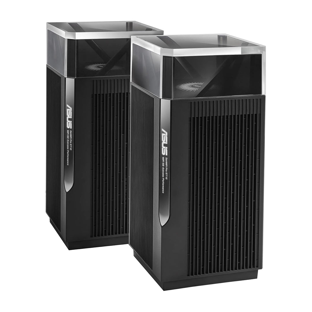 ASUS ZenWiFi Pro ET12 AXE11000 6E Whole Home Mesh WiFi System Router - 2-Pack - 4711081882855