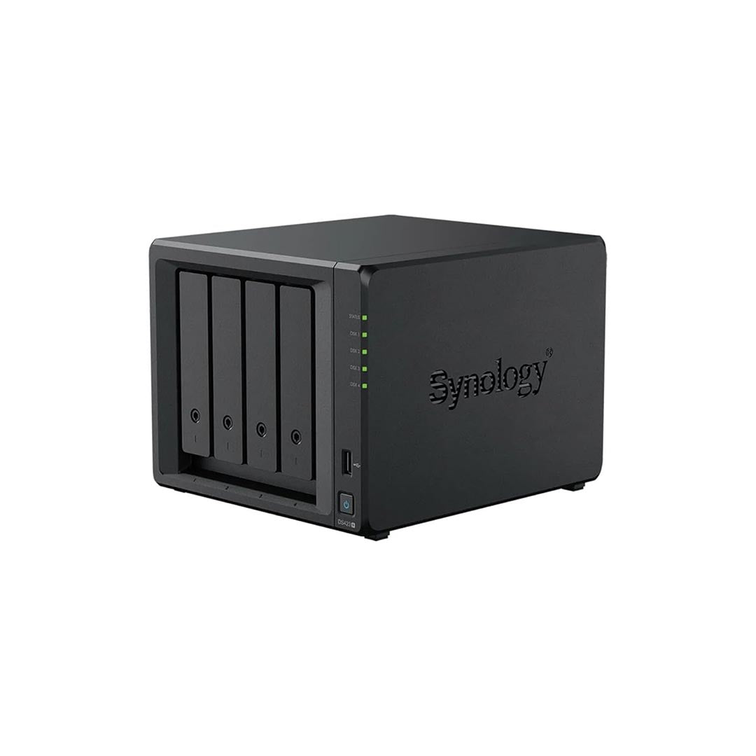 Synology DS423+ 4-Bay NAS Diskstation Enclosure, 2GB DDR4 RAM, Quad Core CPU-4711174725007