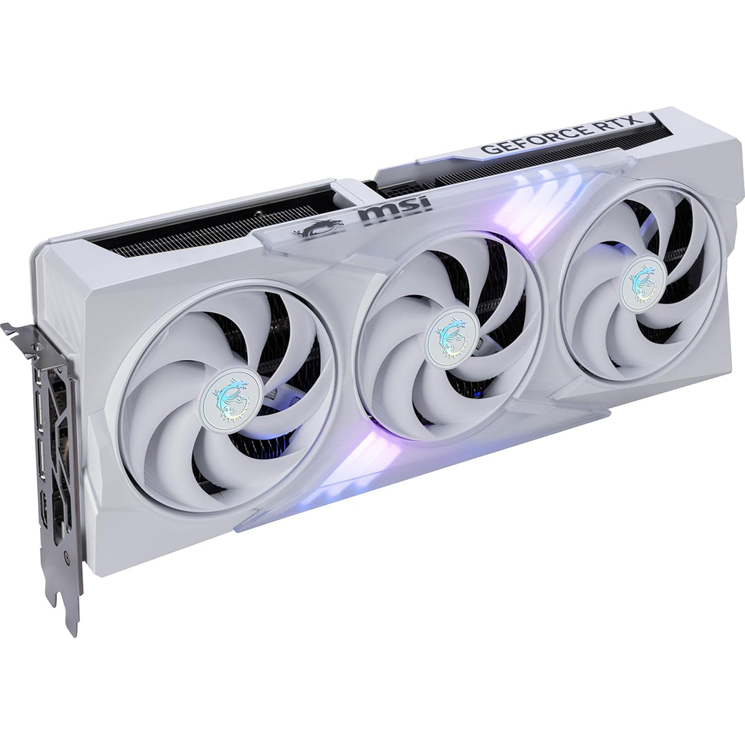 MSI GeForce RTX 5080 Gaming Trio OC White 16GB GDDR7 Graphics Card - 4711377292177