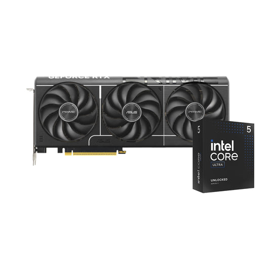 BUNDLE - Asus Prime GeForce RTX 5070 Prime O12G OC 12GB GDDR7 Graphics Card + Intel Core Ultra 5 245KF CPU - 4711387837825+5032037282109