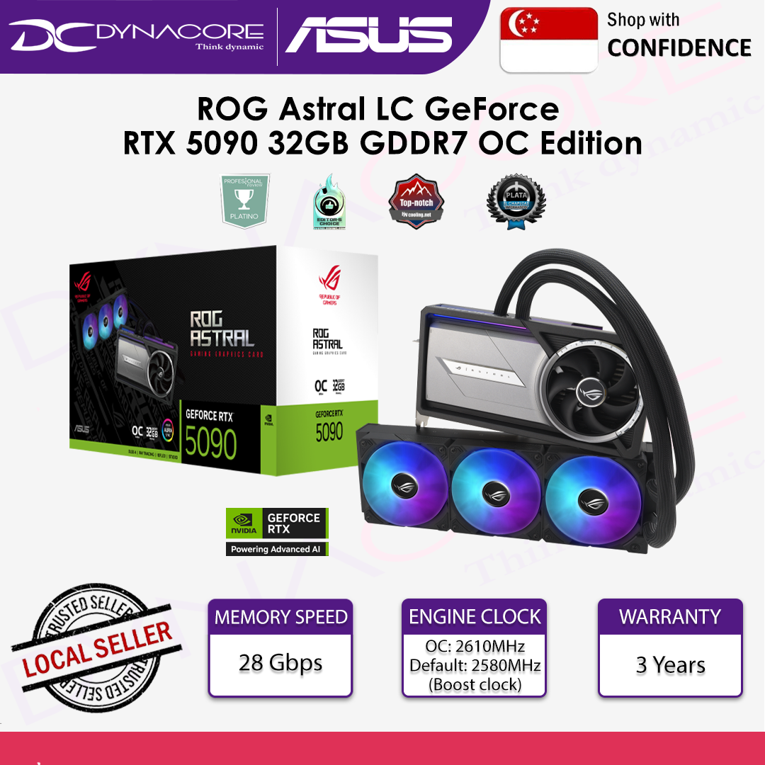 ASUS ROG ASTRAL LC GEFORCE RTX5090 O32G GAMING GDDR7 GPU - 4711387920817