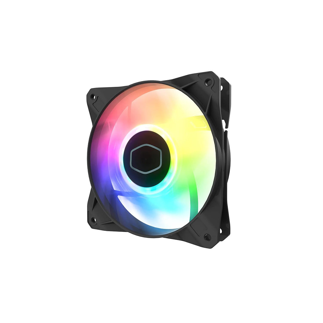 Cooler Master CF120 ARGB 5V 3PIN PWM Case Fan - Black - 4719512132111