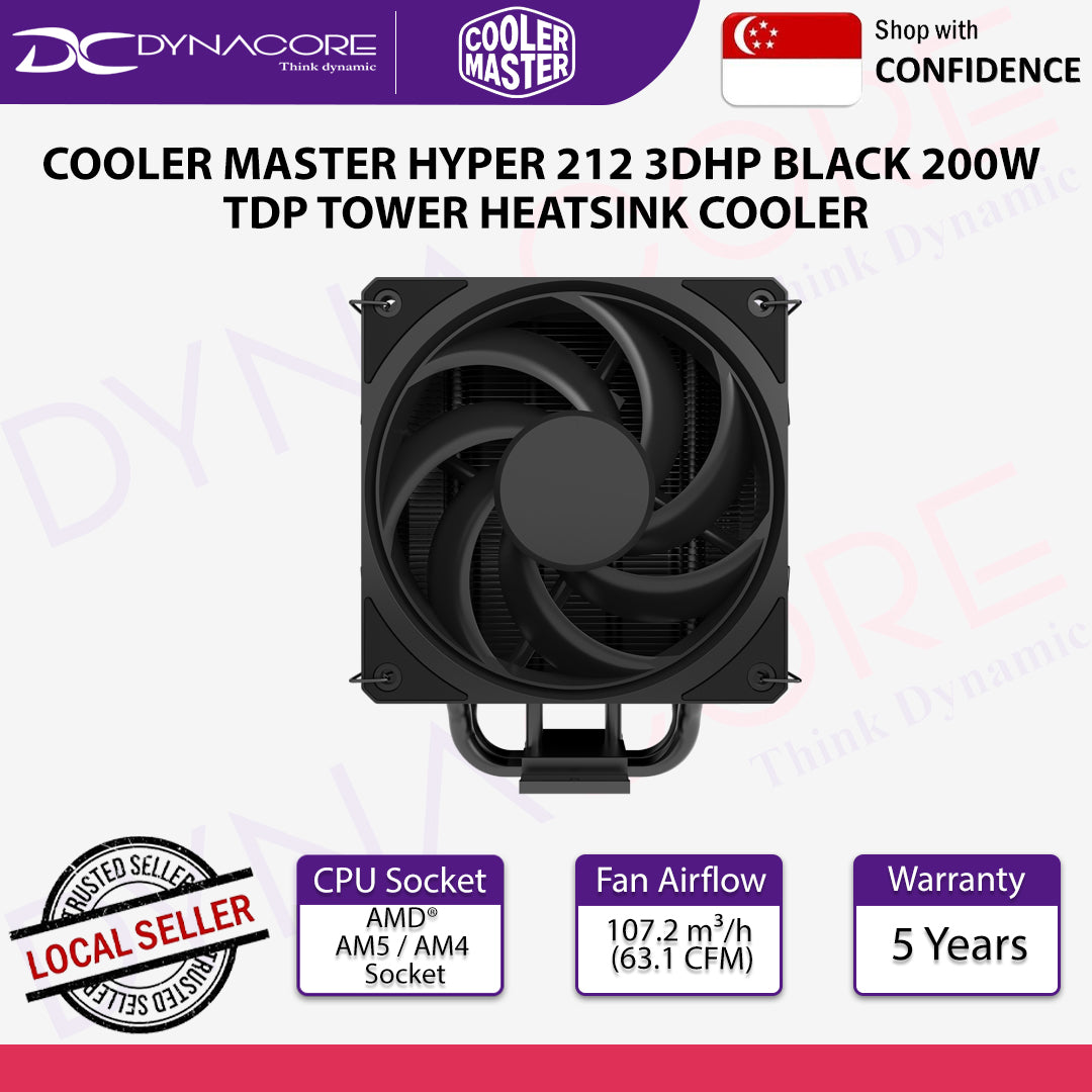 Cooler Master Hyper 212 3DHP 120mm CPU Air Cooler - 4719512158814