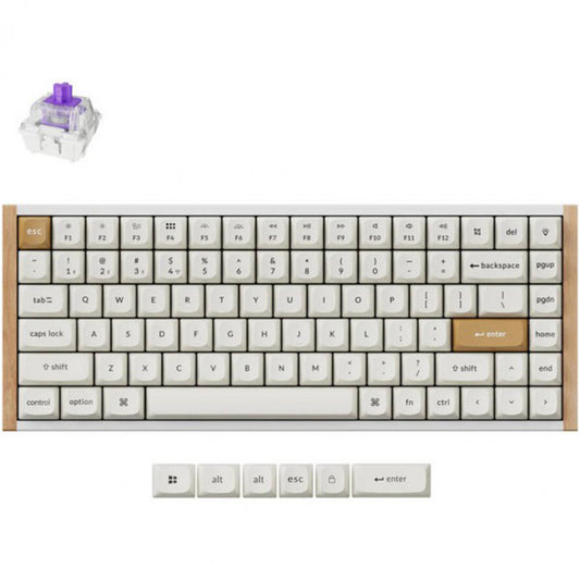 Keychron K2 HE Wireless Magnetic Switch Special Edition (WHITE) - 4895248889205