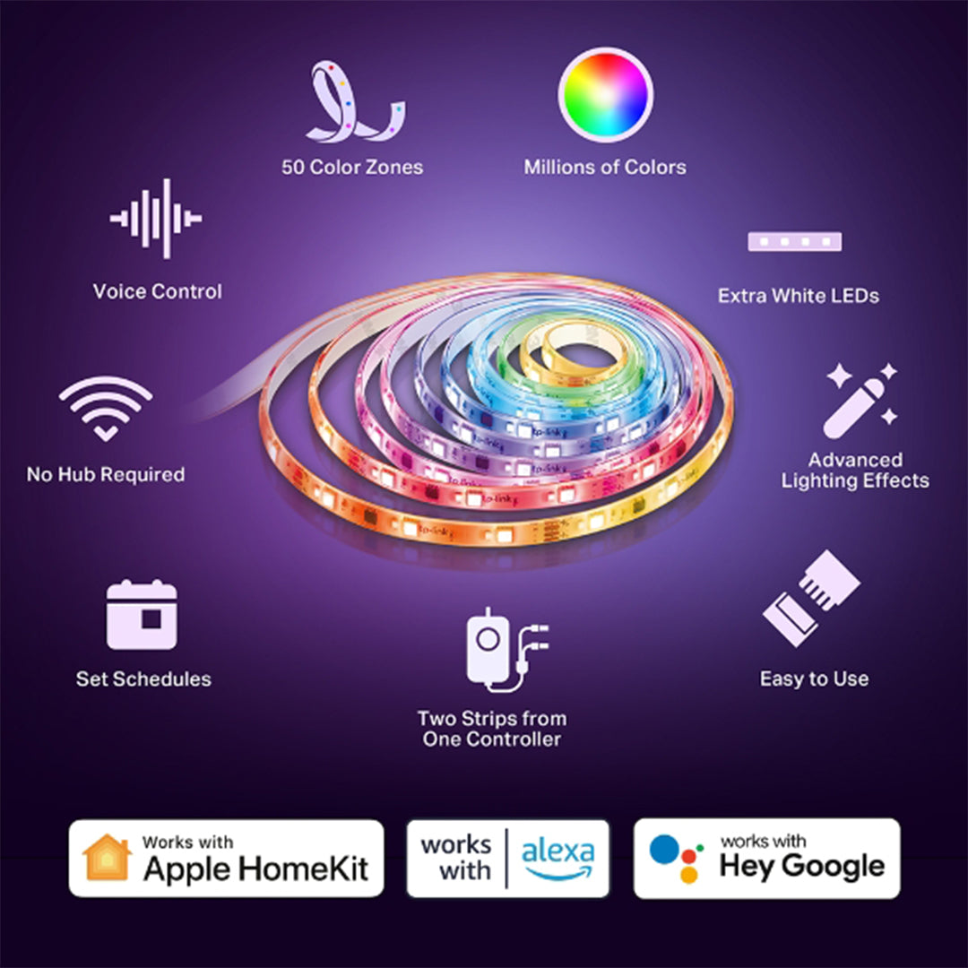 TP-Link Tapo L930-10 Smart Wi-Fi Light Strip Multicolor - 4897098681374