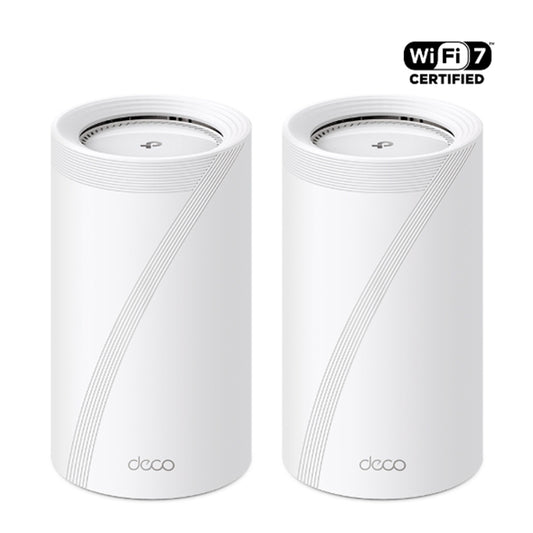 TP-Link Deco BE85 BE22000 Tri-Band Whole Home Mesh WiFi 7 System 2-Pack - 4897098686928