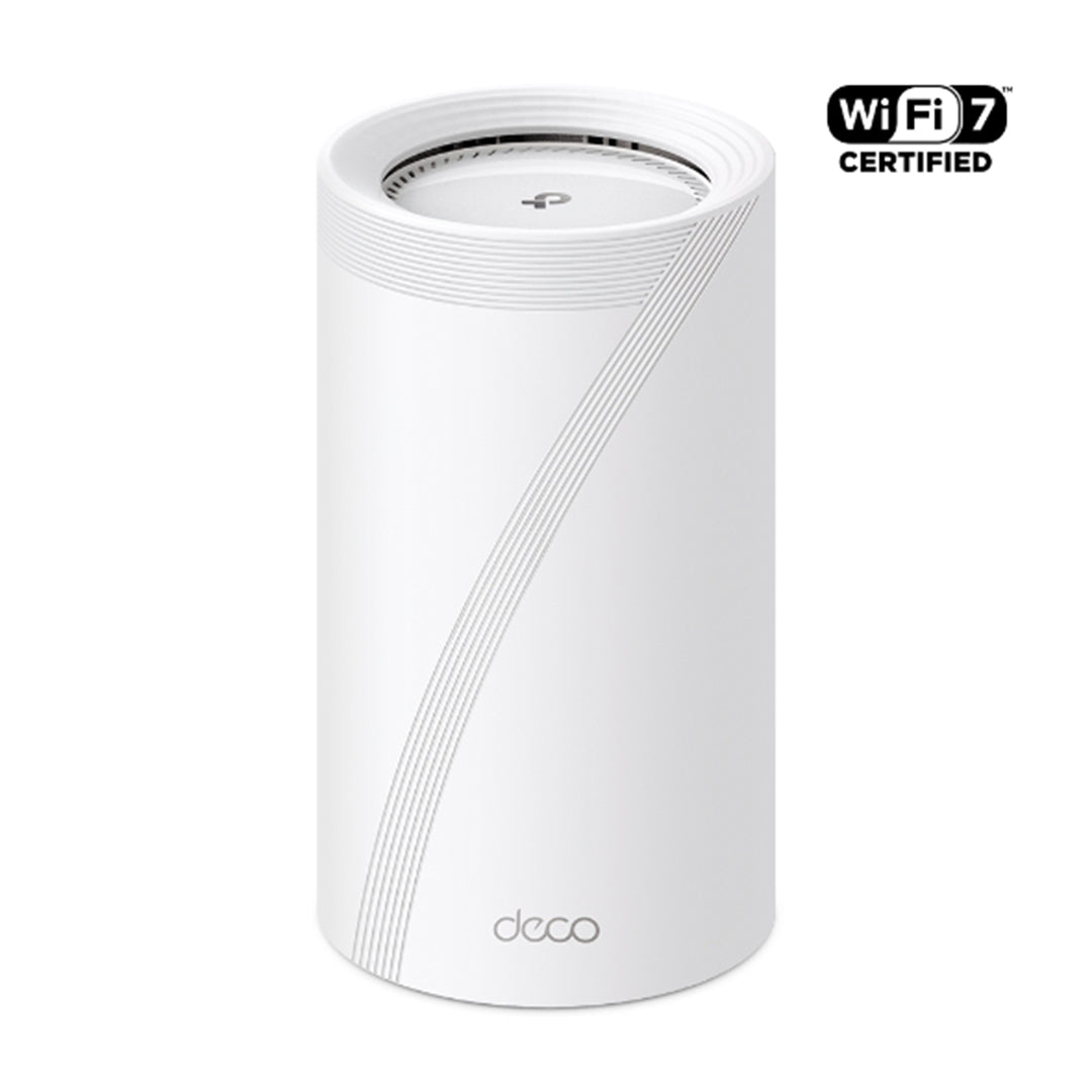 TP-Link Deco BE85 BE22000 Tri-Band Whole Home Mesh WiFi 7 System 1-Pack - 4897098686942