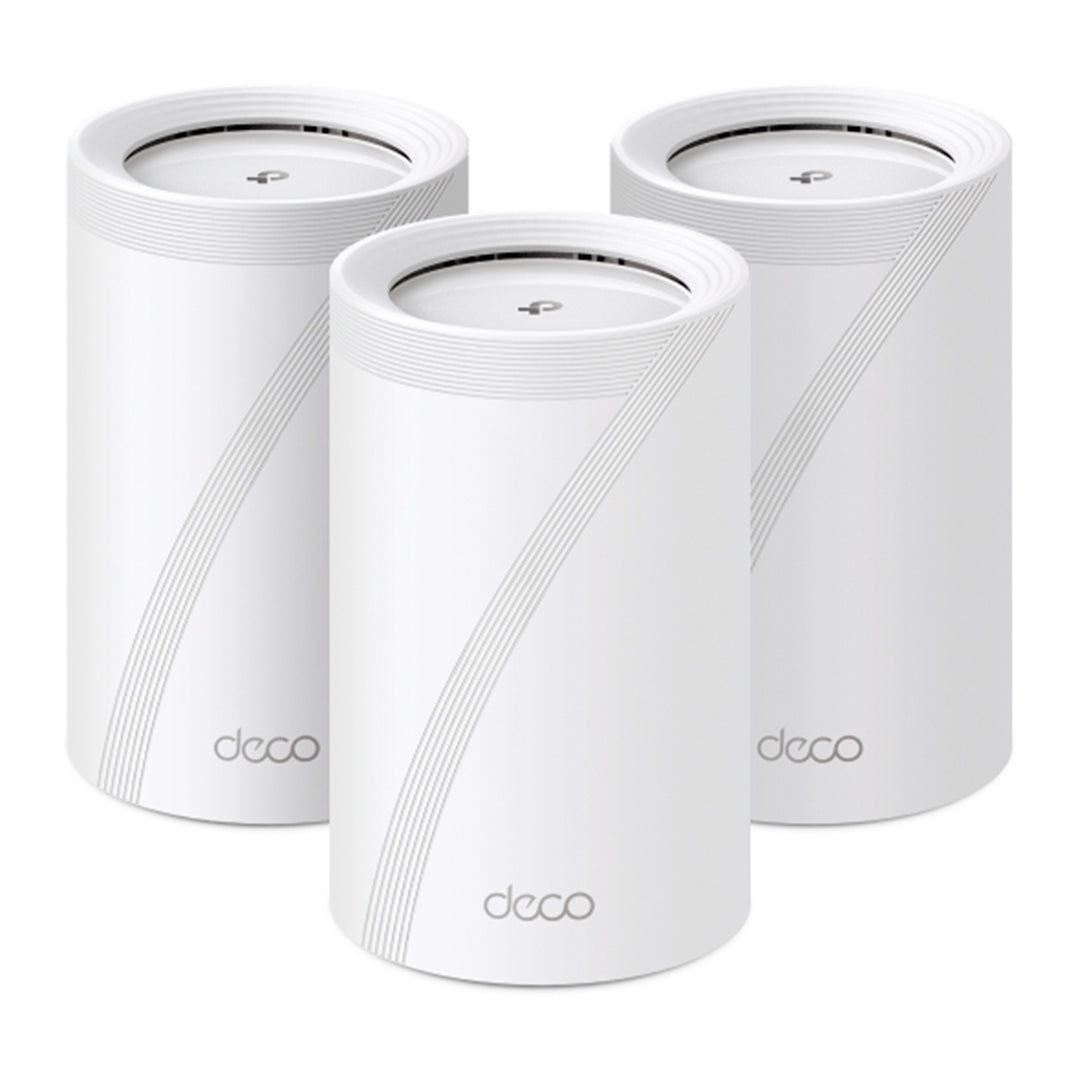 TP-Link Deco BE65 BE11000 Tri-Band Whole Home Mesh Wi-Fi 7 System - 3-Pack - 4897098686966