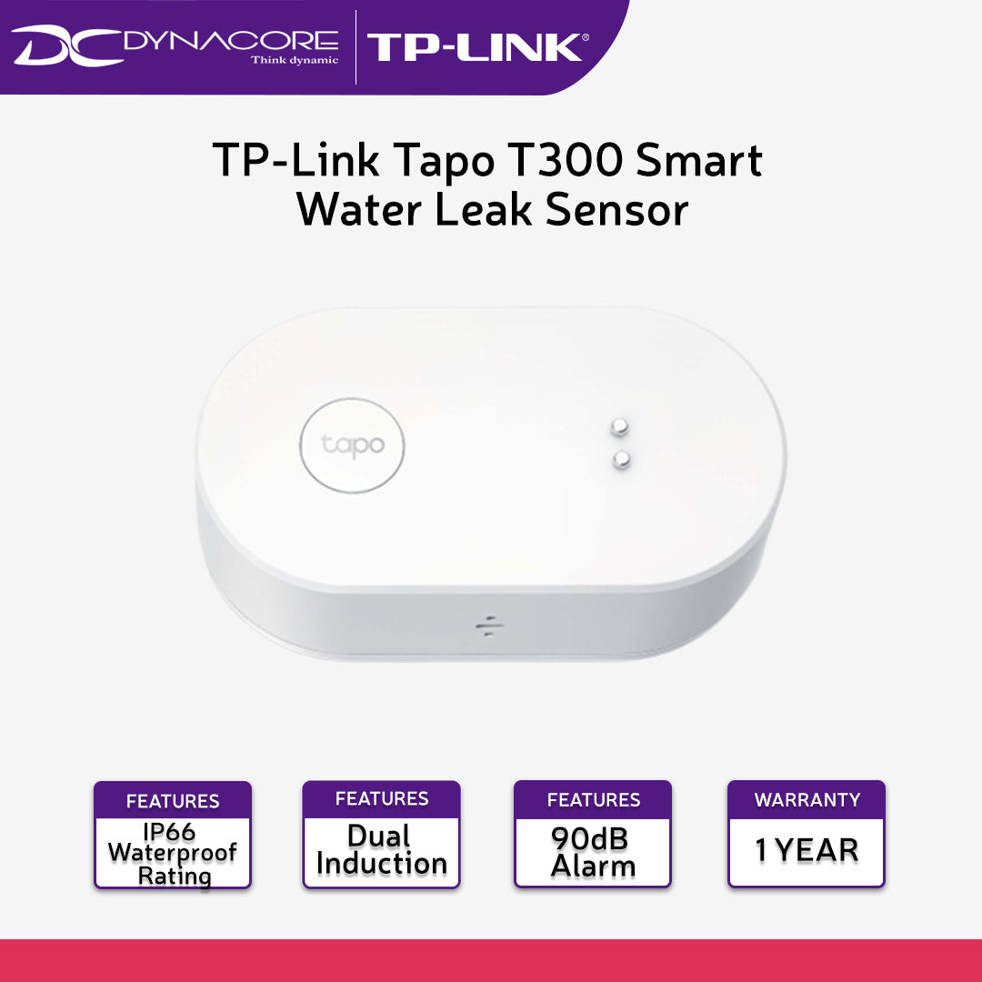 TP-Link Tapo T300 Smart Water Leak Sensor - 4897098687307